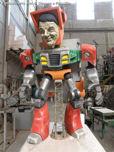 Renzi Riformers modello carro 2015